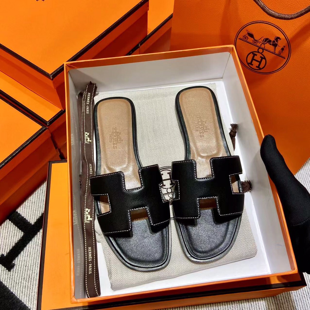 에르메스 올수공 오란 슬리퍼 샌들 스위프트 18